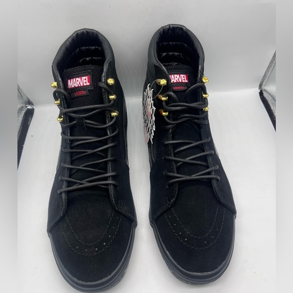 VANS Sk8-Hi x Marvel Black Panther 2018 Men’s Size 11 - Picture 5 of 14